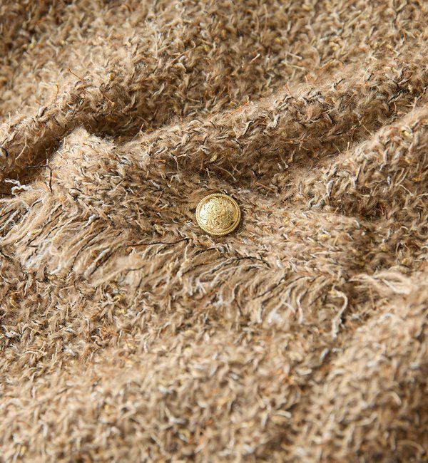  「【品のある着こなしに】リンクスツイードカーデ」|カーディガン|