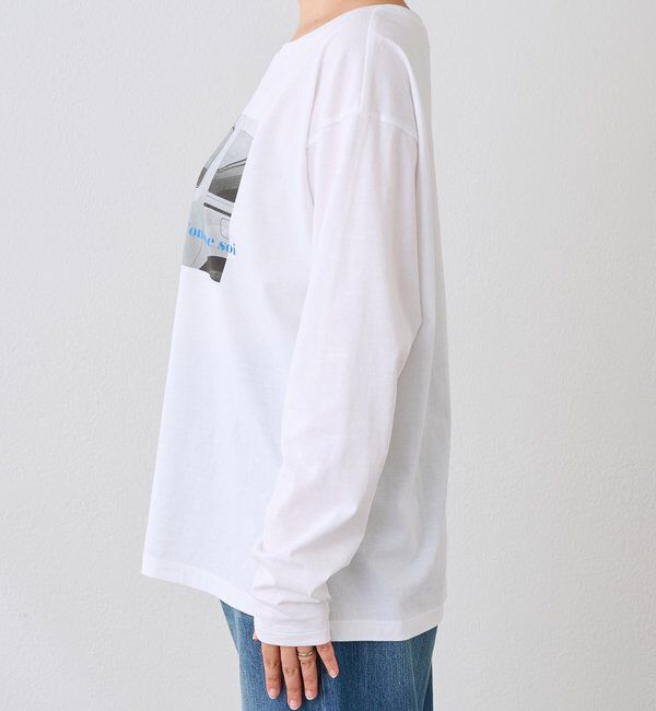  「【インナーとしても◎】PHOTO long Tee」|Tシャツ・カットソー|