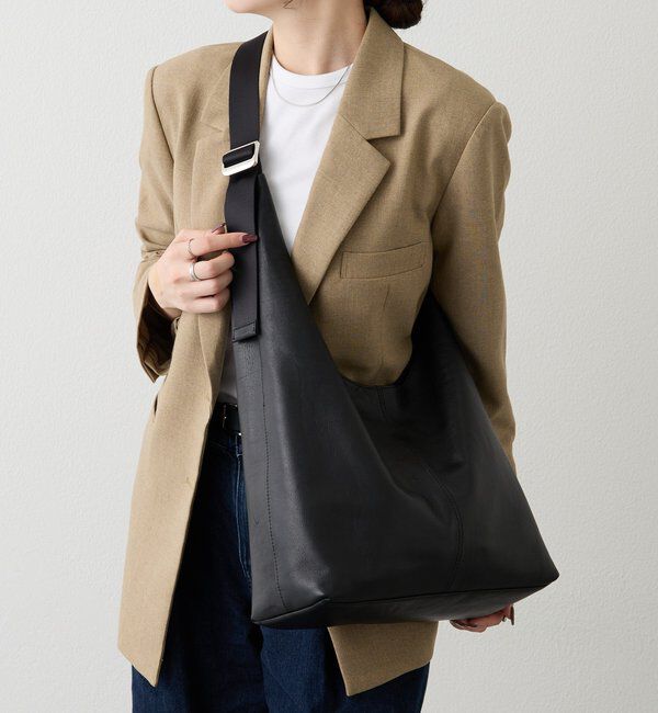  「レザーホーボーバッグ L」|ショルダー・メッセンジャー|