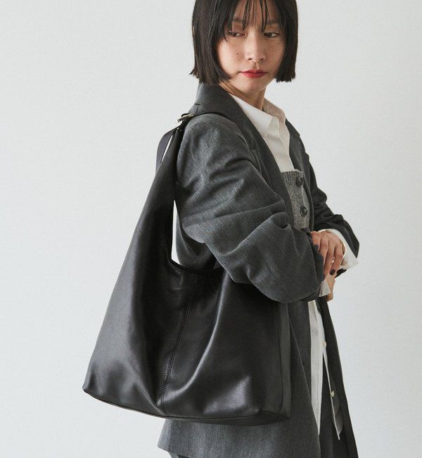  「レザーホーボーバッグ L」|ショルダー・メッセンジャー|