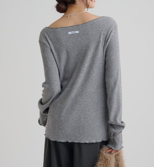  「起毛リブボタンカーディガン」|Tシャツ・カットソー|