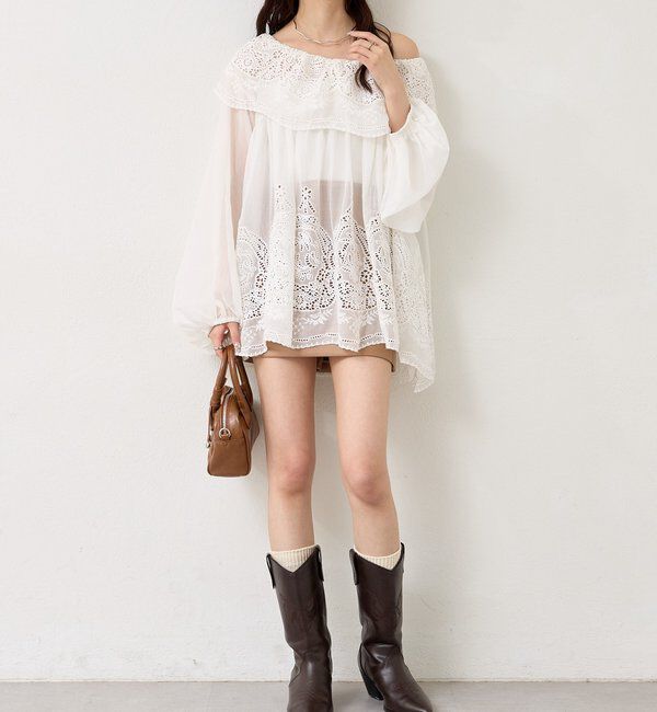  「4wayブラウス」|シャツ・ブラウス|