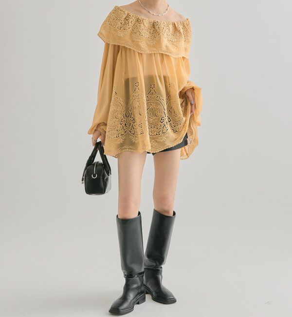  「4wayブラウス」|シャツ・ブラウス|