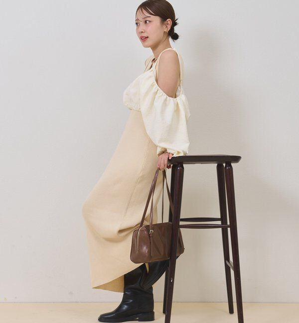  「【@sktnnm企画】ホイップブラウスセットワンピース」|ワンピース|