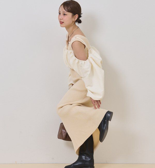  「【@sktnnm企画】ホイップブラウスセットワンピース」|ワンピース|