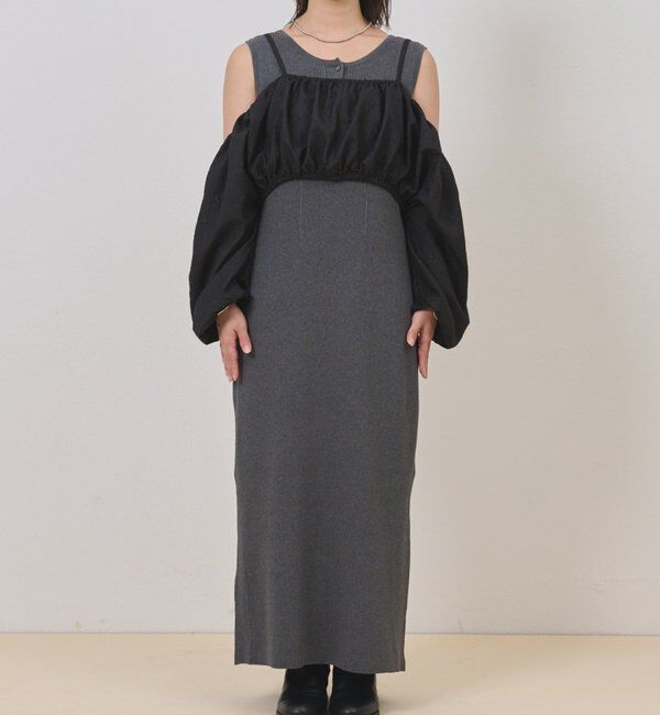  「【@sktnnm企画】ホイップブラウスセットワンピース」|ワンピース|