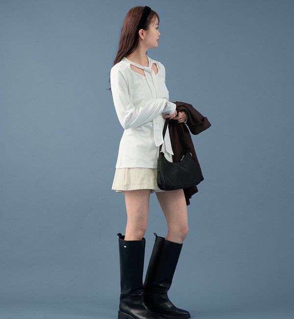  「ボウタイカットソー」|Tシャツ・カットソー|