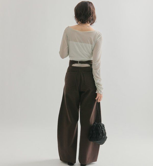  「ラメシアープルオーバー」|Tシャツ・カットソー|