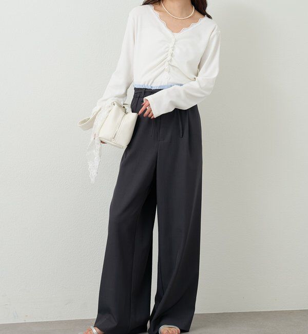  「Wベルトパンツ」|チノ|