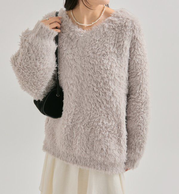  「ループボタン カーディガン」|カーディガン|