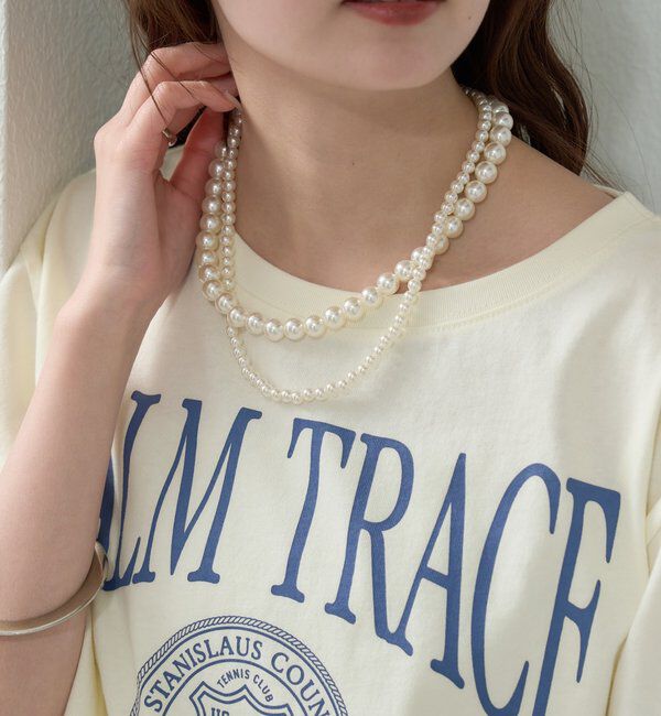  「Ｗパールネックレス」|リング|