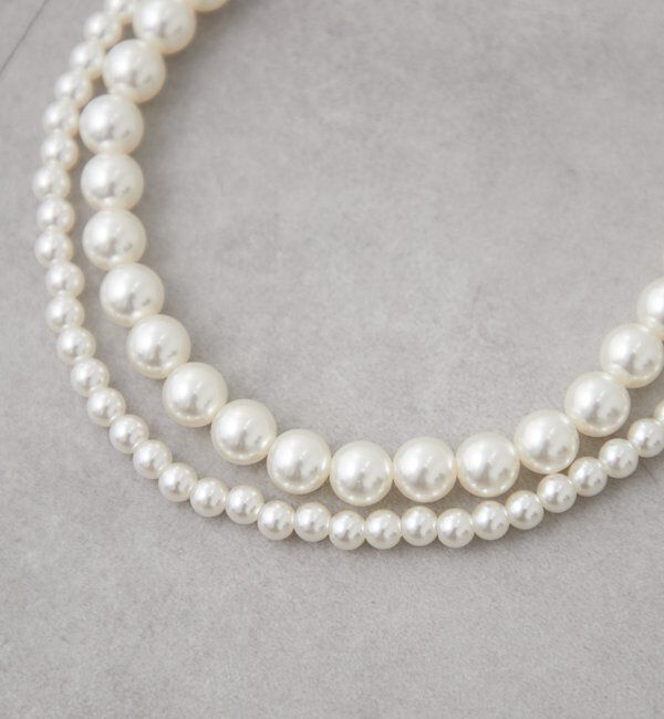  「Ｗパールネックレス」|リング|