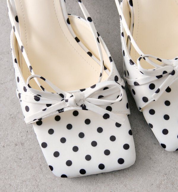  「スクエアトゥリボンパンプス」|その他|