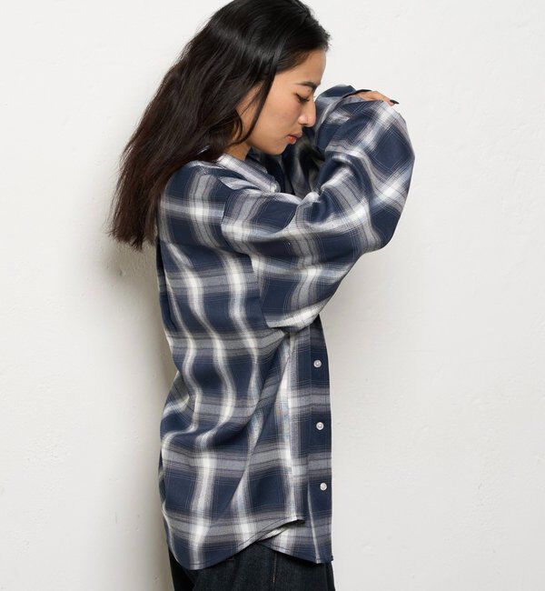  「KOOKYNオンブレチェックシャツ」|シャツ・ブラウス|