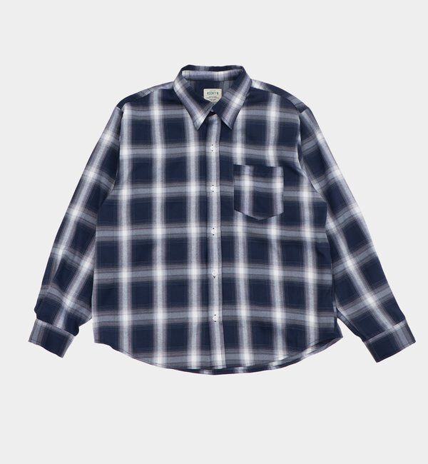  「KOOKYNオンブレチェックシャツ」|シャツ・ブラウス|