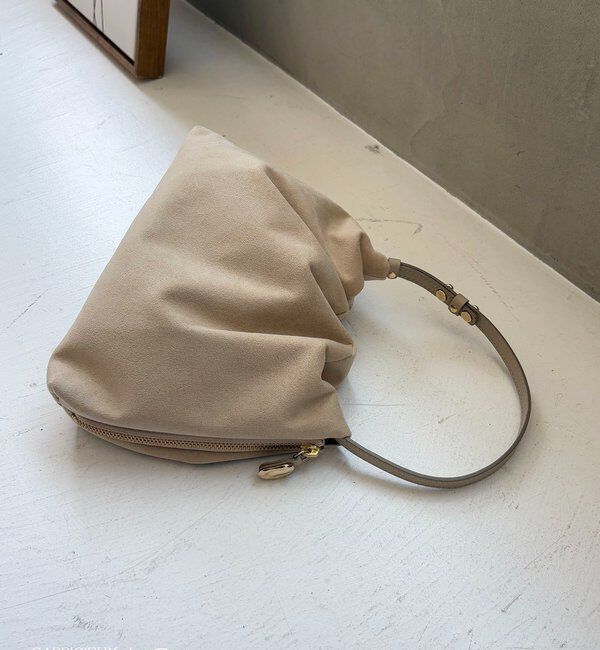  「【LE'MAGE&times;gemeilコラボ】スエードワンハンドルバッグ」|トートバッグ|