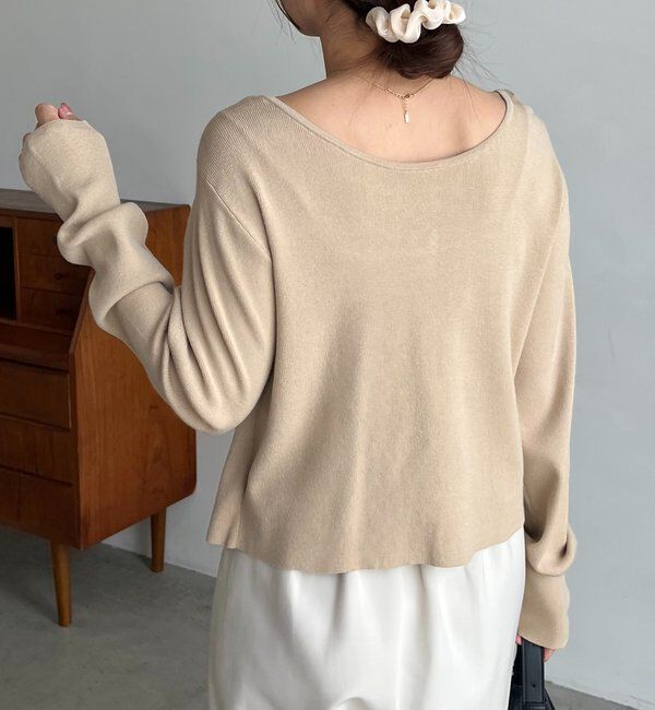  「【WEB限定】Wジップレイヤードニット」|カーディガン|