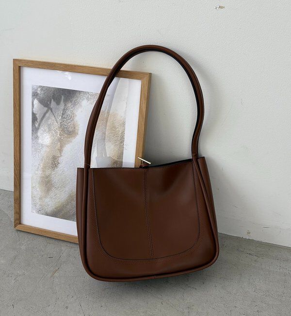  「【新色/ベージュ】トリミングトートバッグ」|トートバッグ|