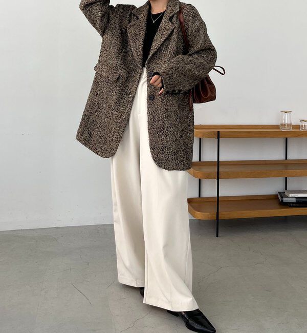  「ツイードテーラーハーフコート」|その他|