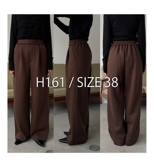  「裏起毛スウェットパンツ」|チノ|