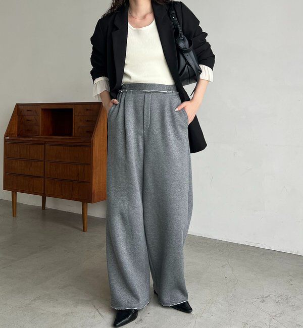  「裏起毛スウェットパンツ」|チノ|