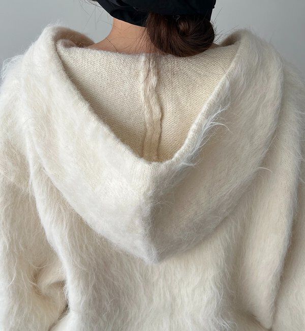  「シャギーニットフーディ」|ニット・セーター|