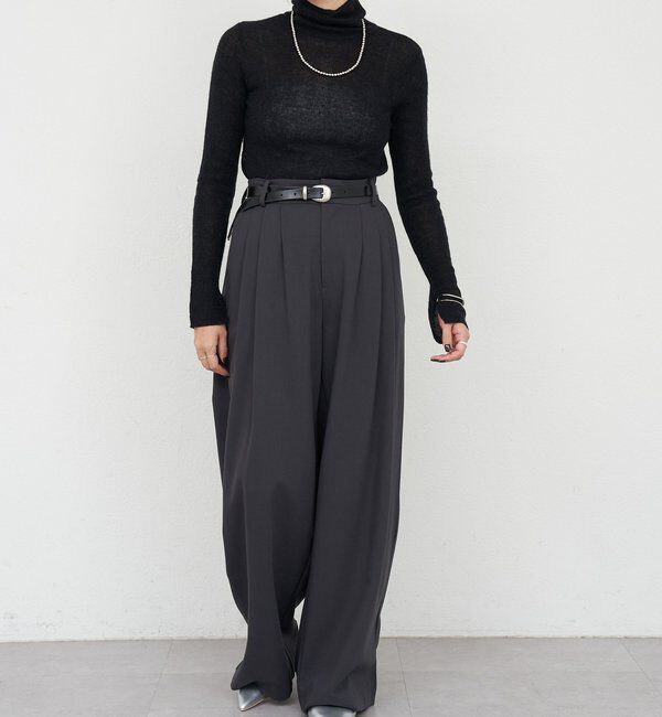  「シアータートルニット」|パーカー|