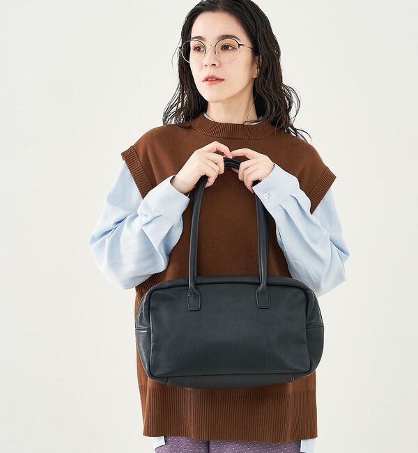 collex「レザーミニボストンバッグ」|ボストンバッグ|