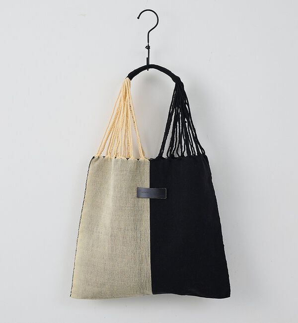 collex「【MOON BIRD/ムーンバード】手織りハンモックバッグ」|トートバッグ|アイボリー