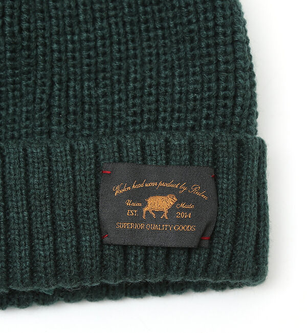 ABAHOUSE「【RUBEN/ルーベン】WAPPEN RIB WATCH/ワッペンリブニットキャ」|その他|