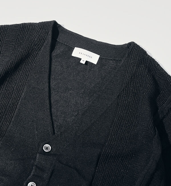 ABAHOUSE「ハイツイスト ニット シアーカーディガン / サマーニット」|カーディガン|