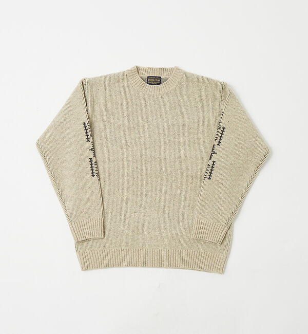 ABAHOUSE「【PENDLETON/ペンドルトン】Shetland Wool Crewneck」|ニット・セーター|
