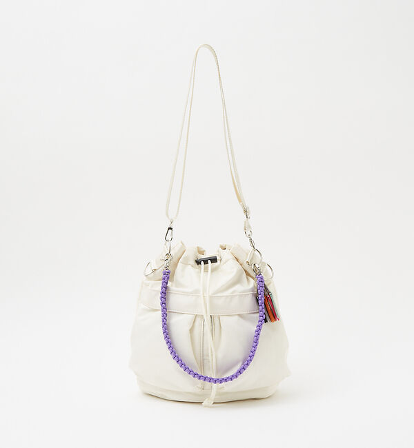 ABAHOUSE「【cheek/チーク】kinchaku code2WAY tote/巾着2WAY」|ショルダー・メッセンジャー|