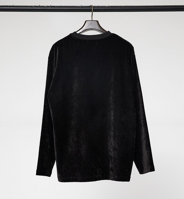 ABAHOUSE「【フリースタッチ】クラッシュベロア ロンT」|Tシャツ・カットソー|