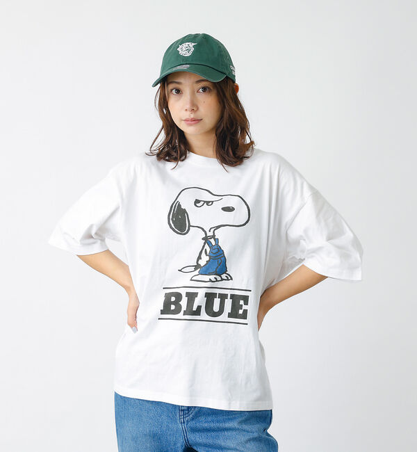 ABAHOUSE「【JOHNBULL/ ジョンブル】PEANUTS SNOOPY/ピーナッツスヌー」|Tシャツ・カットソー|ホワイト
