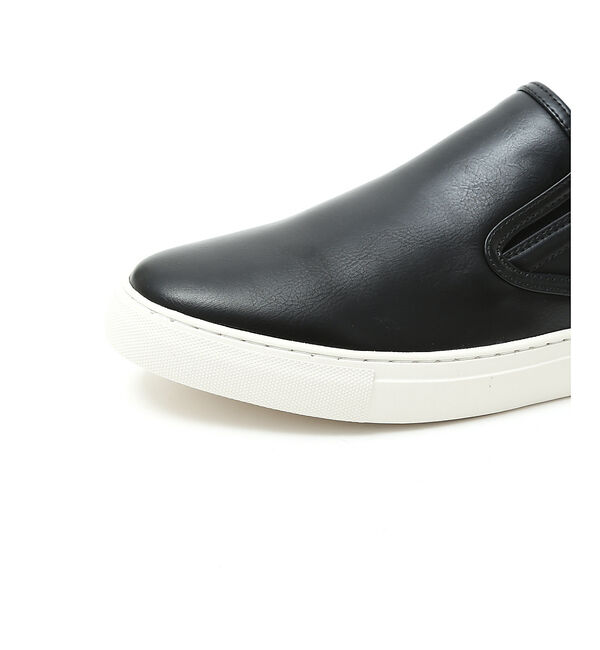 ABAHOUSE「【定番】ネオレザー ローカット スリッポン/スニーカー」|スニーカー|