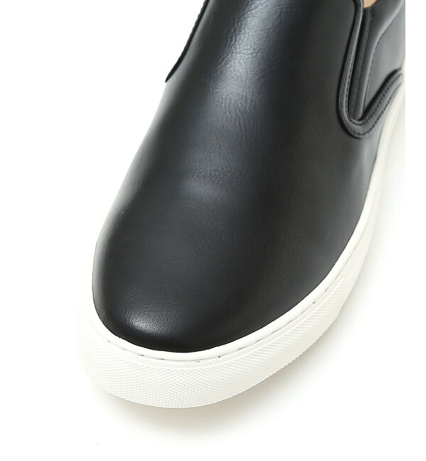 ABAHOUSE「【定番】ネオレザー ローカット スリッポン/スニーカー」|スニーカー|