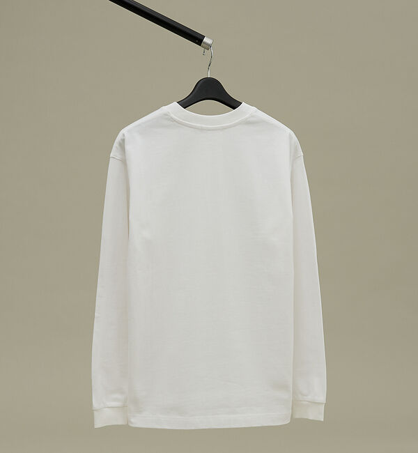 ABAHOUSE「ワンポイント刺繍　クルーネック長袖Tシャツ」|Tシャツ・カットソー|