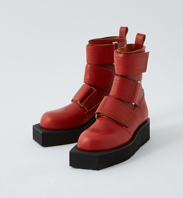 alfredoBANNISTER「【40周年】ビッグストラップ ロング ブーツ」|ショートブーツ|