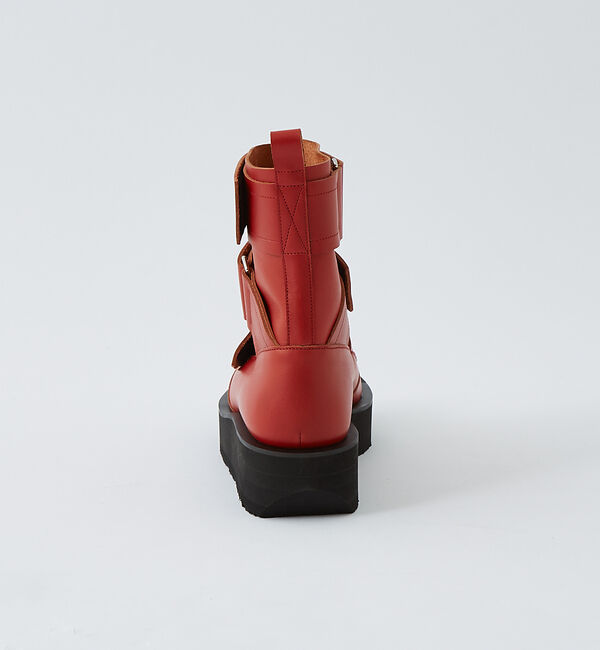 alfredoBANNISTER「【40周年】ビッグストラップ ロング ブーツ」|ショートブーツ|