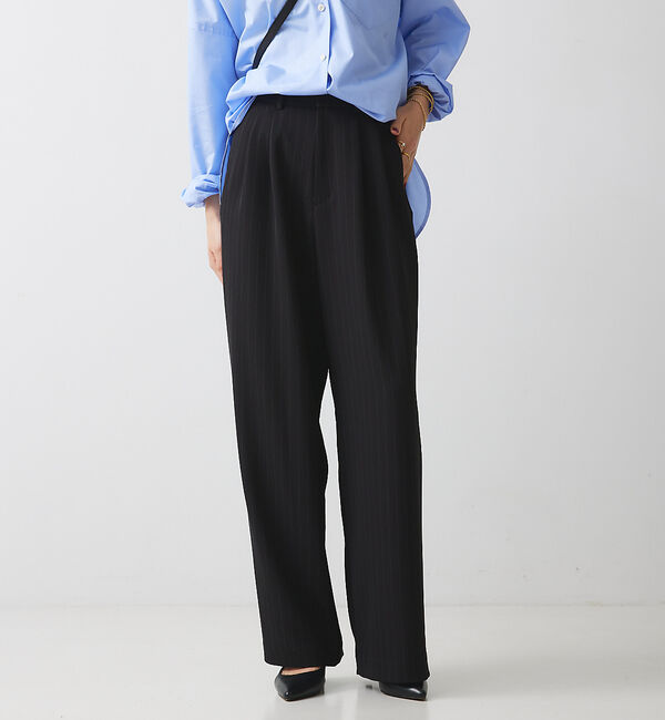 Rouge vif「ストレッチツイル  ワイドパンツ」|その他|