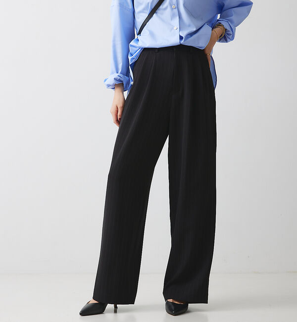 Rouge vif「ストレッチツイル  ワイドパンツ」|その他|