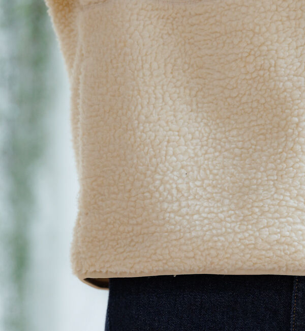 Rouge vif「【NANGA / ナンガ】BOA FLEECE ZIP HOODIE / ボアフ」|パーカー|