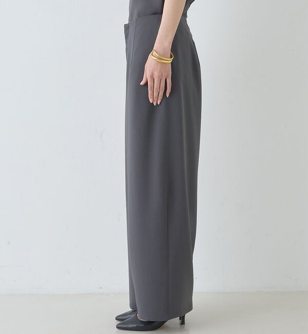 Rouge vif「【セットアップ対応】脇シームレスワイドカーブパンツ」|その他|