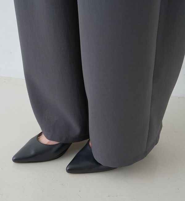 Rouge vif「【セットアップ対応】脇シームレスワイドカーブパンツ」|その他|