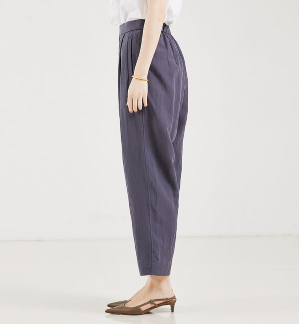 qualite「フィブリルポプリンドロストパンツ」|その他|