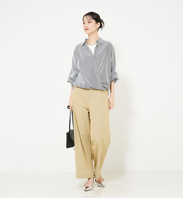 qualite「シャンブレーチノストレートパンツ」|その他|