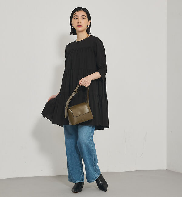 qualite「ティアードチュニック」|ワンピース|