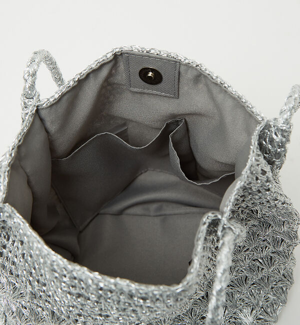 LOWELL things「●SOEUR/マクラメメタリックトートバック」|トートバッグ|