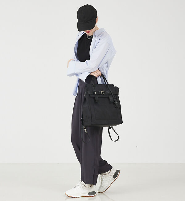 LOWELL things「【再入荷】Ability/ナイロンBELTEDサック」|リュック|